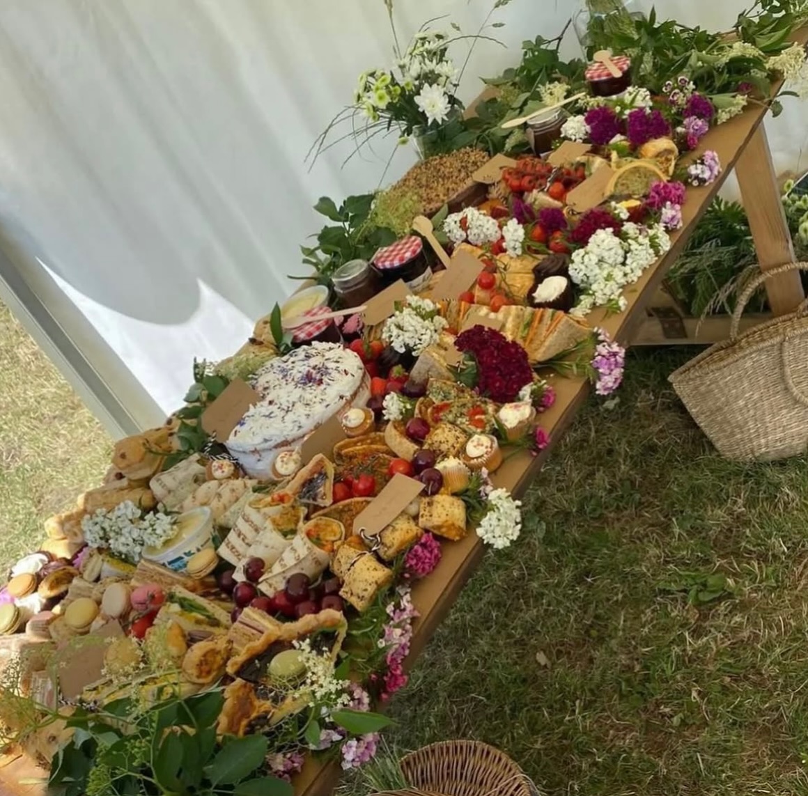 Rustic Trestle Tables - Image 27