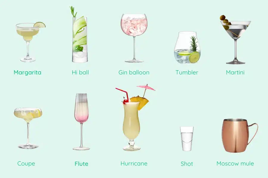 Cocktail Glass Range