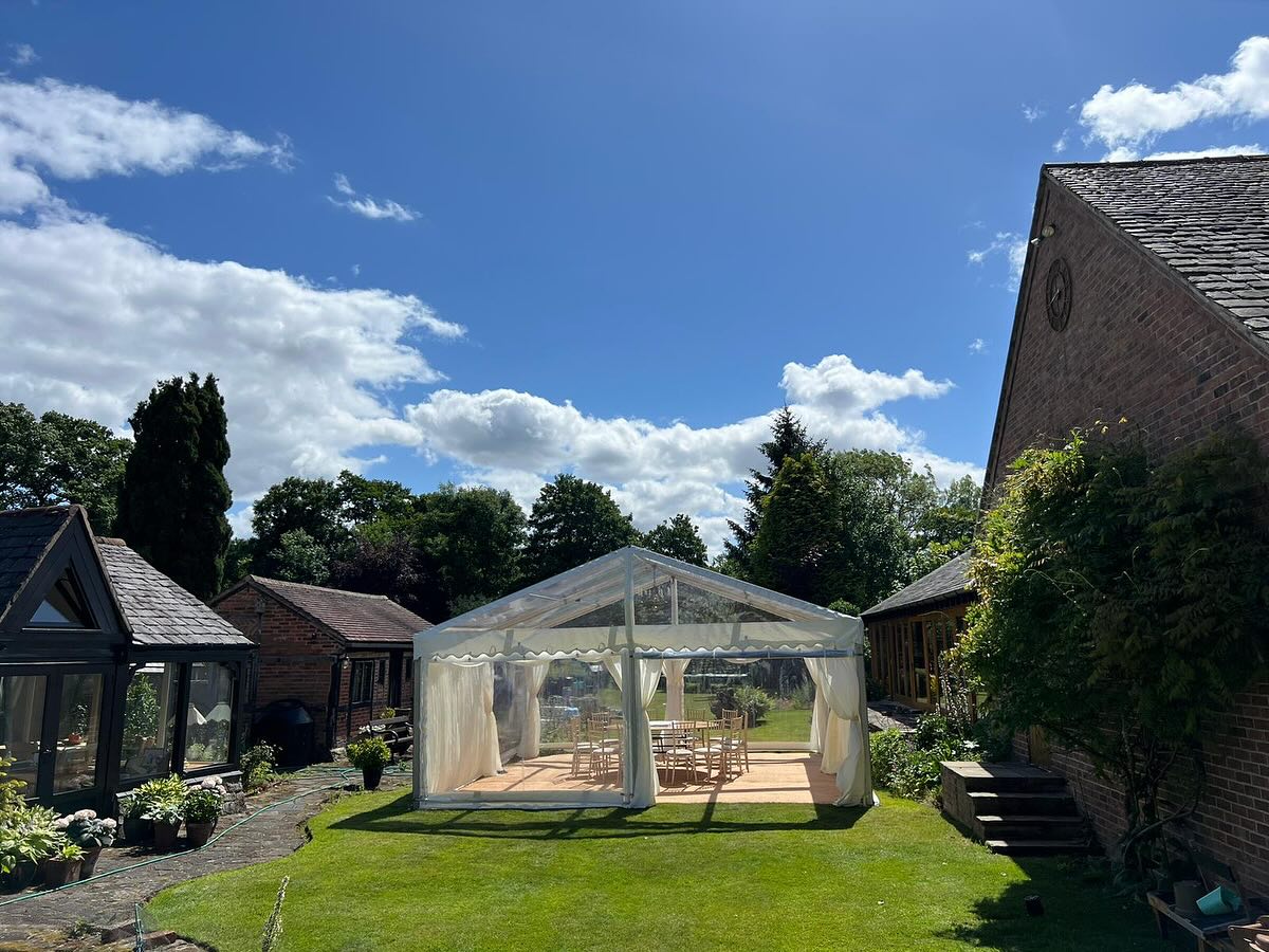 6m x 6m Clearspan Marquee- 40 Guests - Image 2