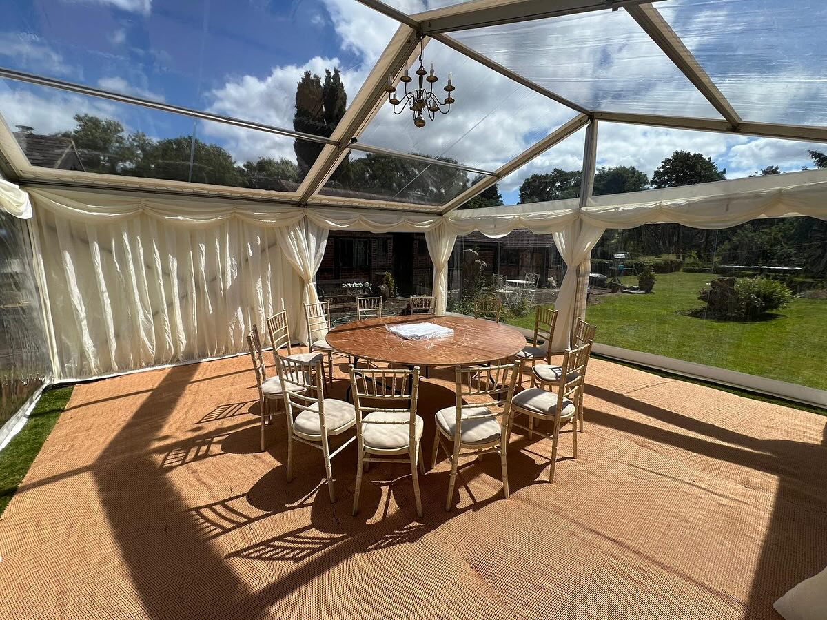 6m x 6m Clearspan Marquee- 40 Guests - Image 4