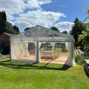 6m x 6m Clearspan Marquee- 40 Guests