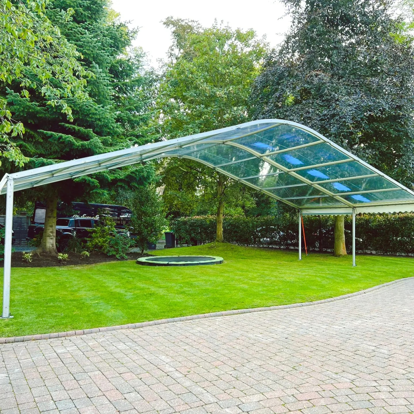 Clear Marquee Canopy 12m x 6m