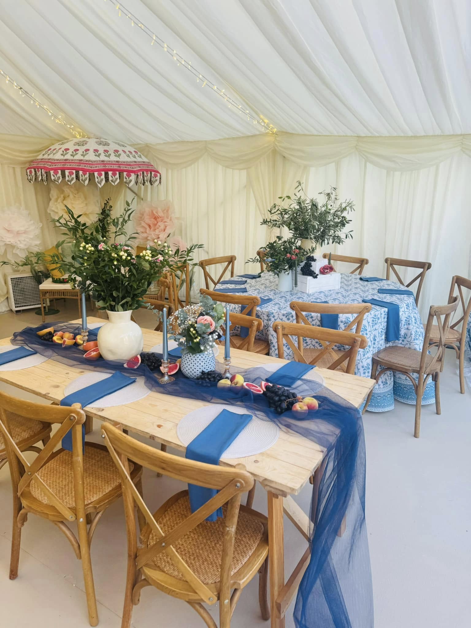 Rustic Trestle Tables - Image 18