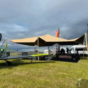 Stretch Tent - Suitable for 70 Guests