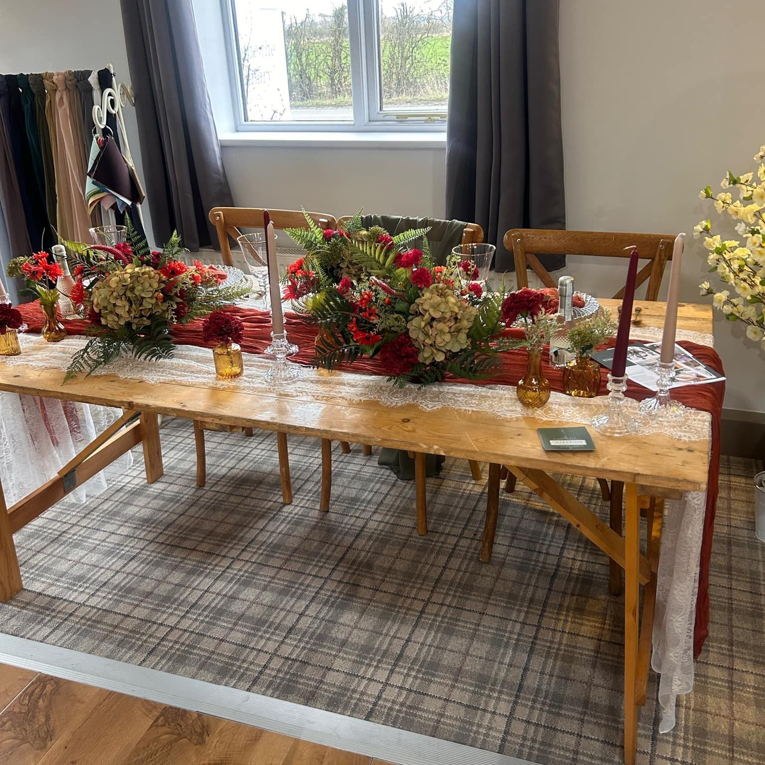 Rustic Trestle Tables - Image 12