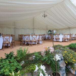 Marquee Canopy 9m x 6m - Full Set Up For 60 Guests
