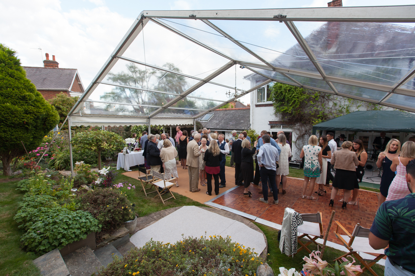 Clear Marquee Canopy 12m x 6m - Image 4