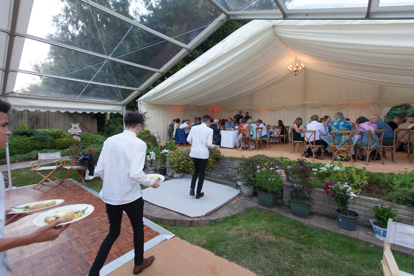 Clear Marquee Canopy 12m x 6m - Image 3